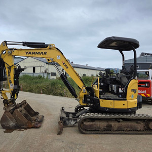 035 미니굴삭기 얀마 VIO35 2019년 코끼리집게