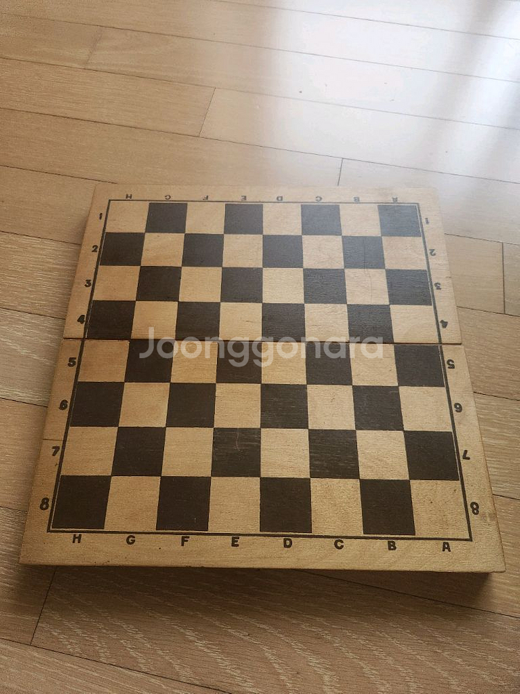 나무 원목 체스 접이식 체스판--0