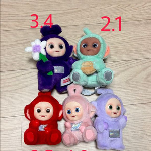 팝마트 텔레토비 안녕 에너제틱 키링 보라돌이 뽀 뚜비