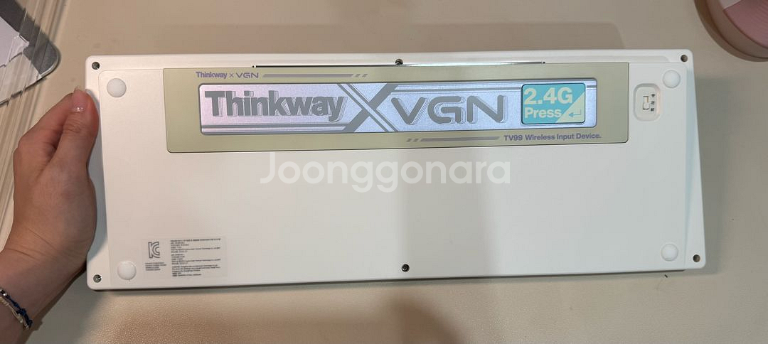 씽크웨이xVGN TV99 프로즌 화이트 오로라아이스크림--2