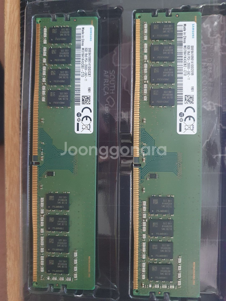 삼성ddr4 램 8gb(2666hz) pc4-21300--0