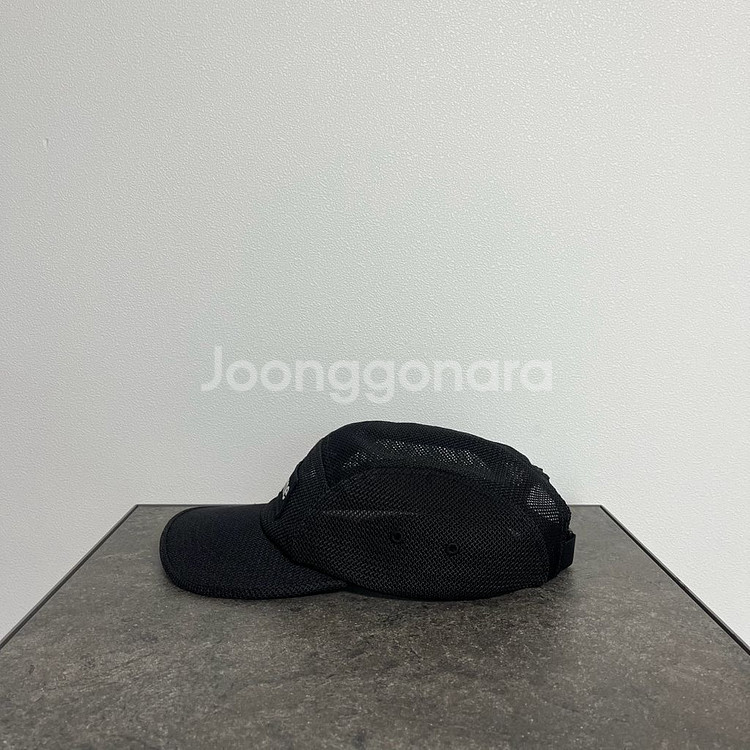 슈프림 23SS 메쉬 코듀라 블랙 박스로고 캠프캡 모자--2