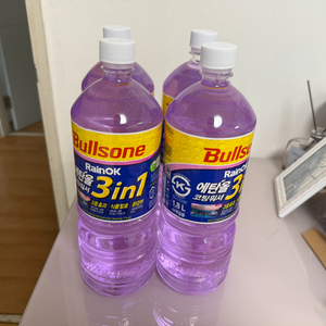 불스원 레인OK 에탄올 코팅 워셔액 1.8L 4개