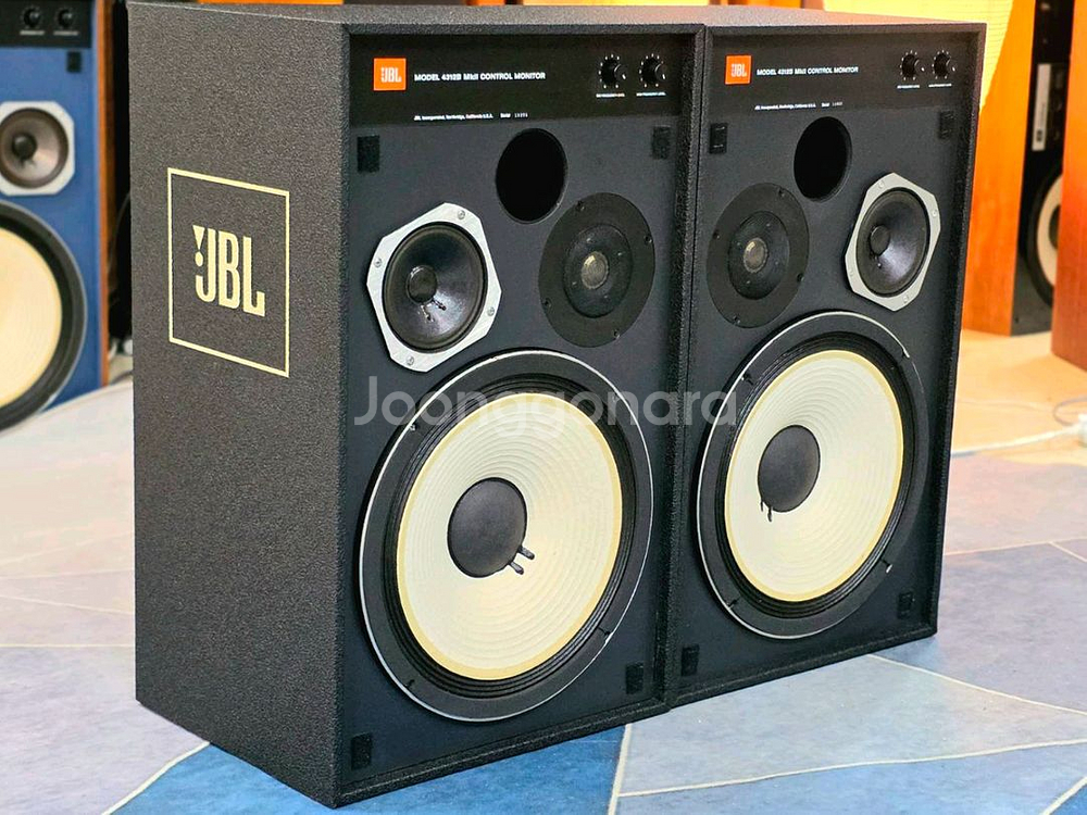 JBL 4312B MKII 고급형 모니터 스피커ㅡ신동품--4