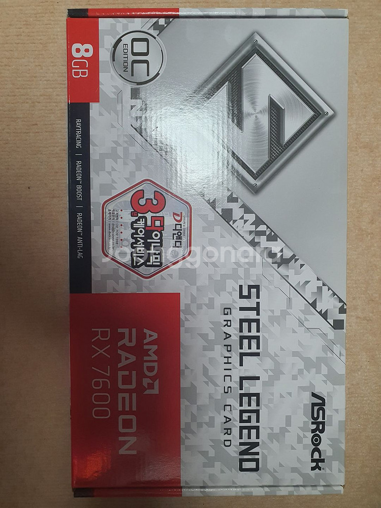 RTX4060 PROART미개봉,RX7600스틸레전드--4