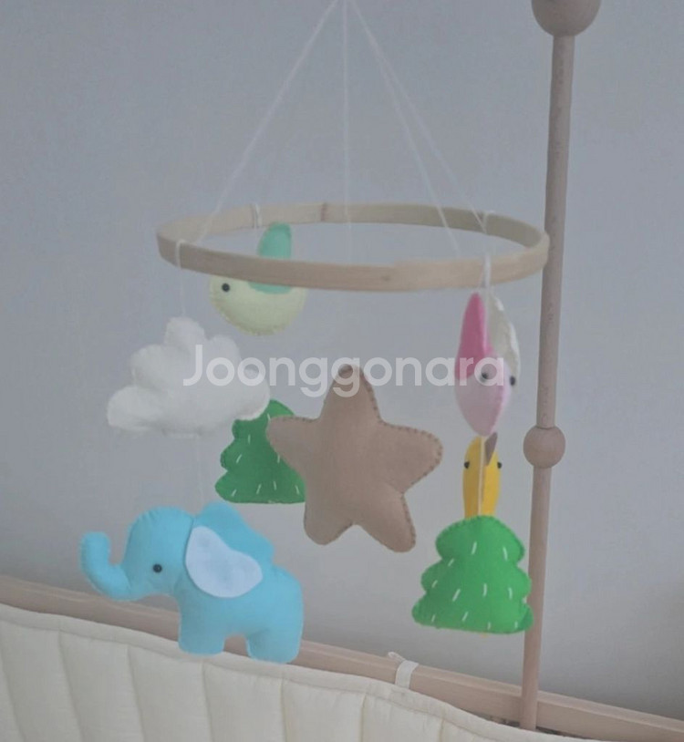 아기 컬러모빌 박스채있어요--1