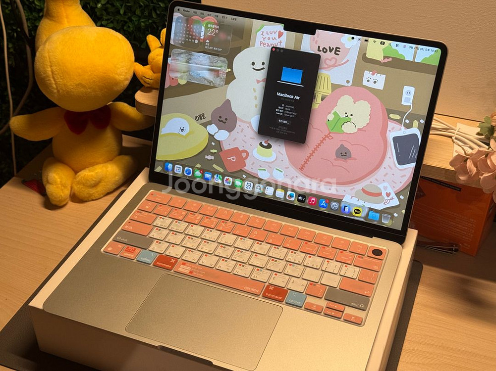 맥북에어 M2 512GB 13인치 실버--2