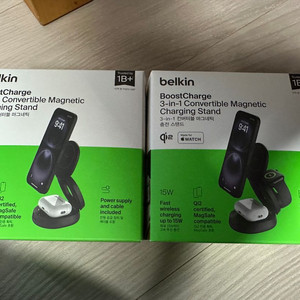 벨킨 2in1, 3in1 부스트차지 무선충전기