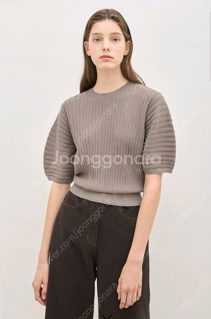 더 캐시미어 홀가먼트 니트 탑 ~--0