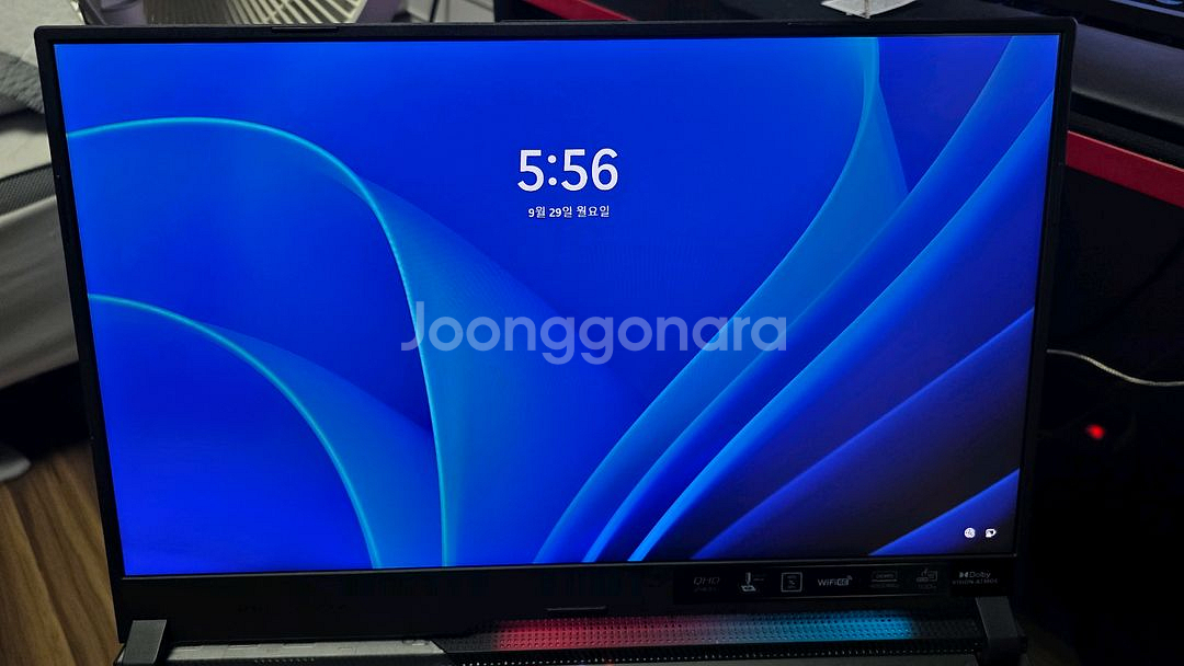 asus 노트북 g733cw-b12939kd 팝니다.--0