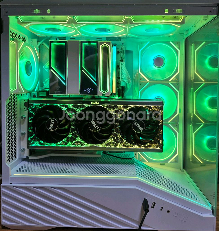 4070ti 리안리케이스 컴퓨터--2