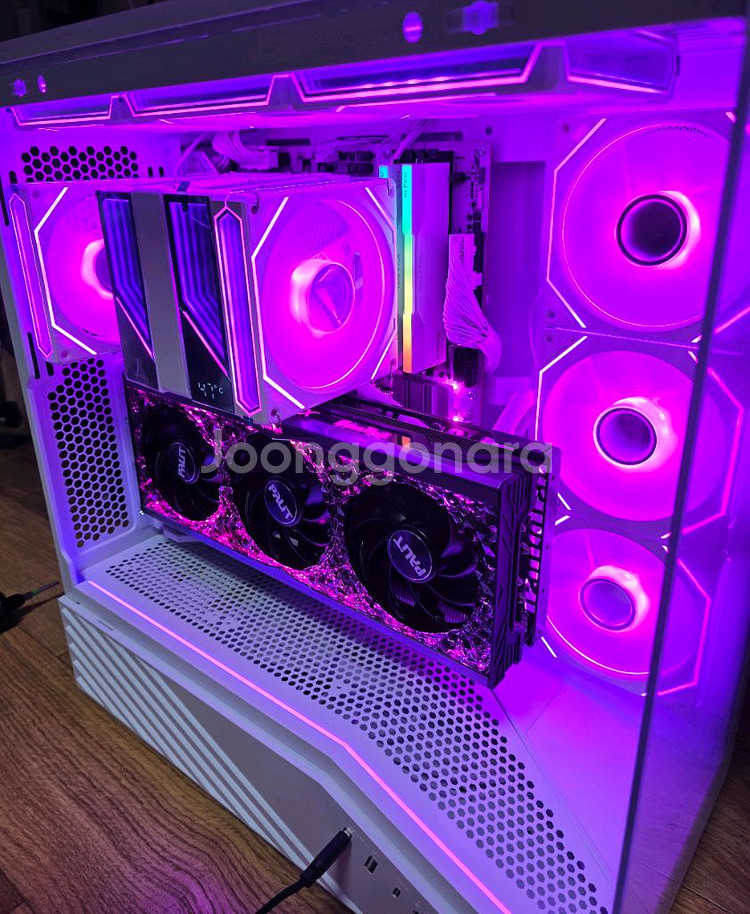 4070ti 리안리케이스 컴퓨터--4