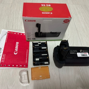 캐논 canon 정품 세로그립 BG-E6