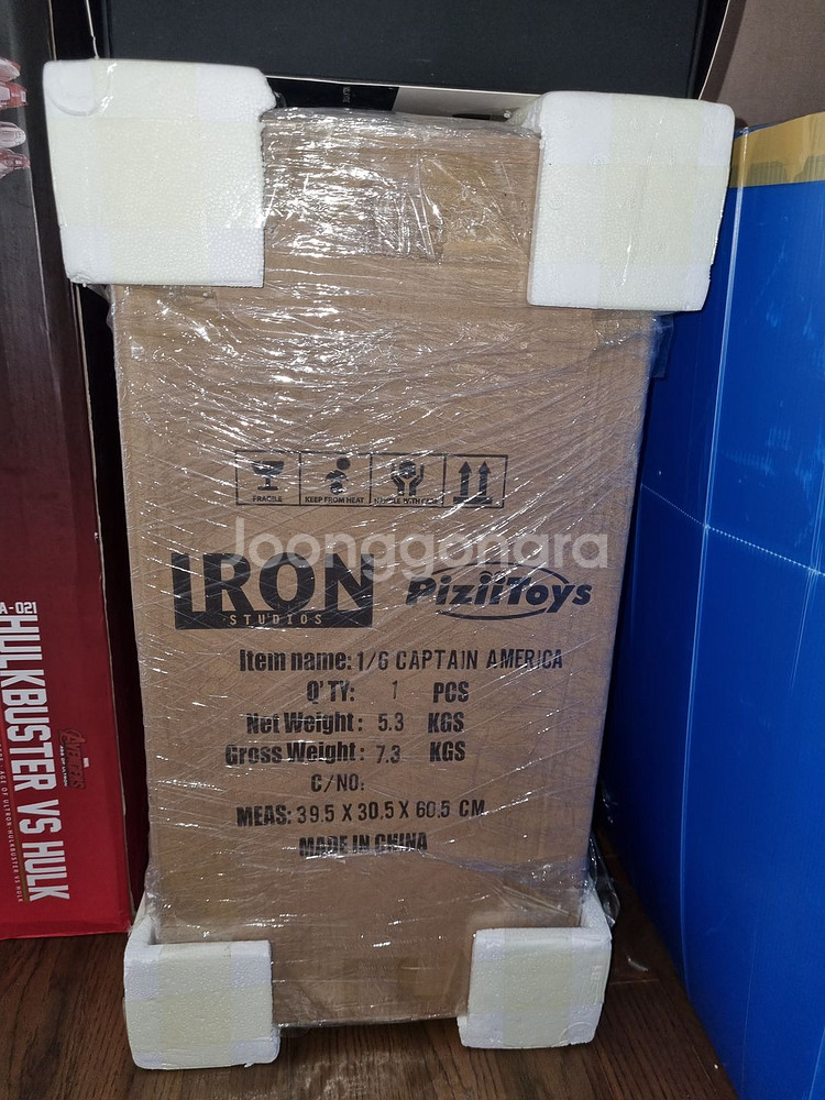아이언스튜디오 1/6 캡틴아메리카 디오라마 스태츄--1