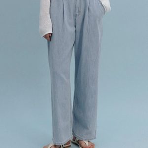 *옷정리중*망고매니플리즈 듀핀턱데님 M