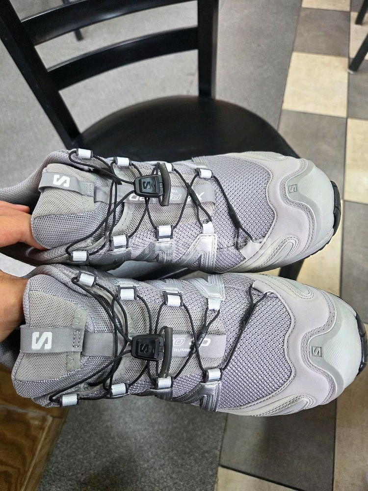 살로몬 XA 프로 3D실버 그레이 285mm--0