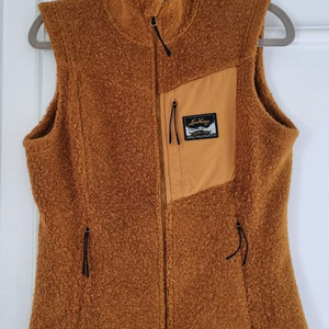 룬닥스 플록 울 파일 조끼 여성S사이즈