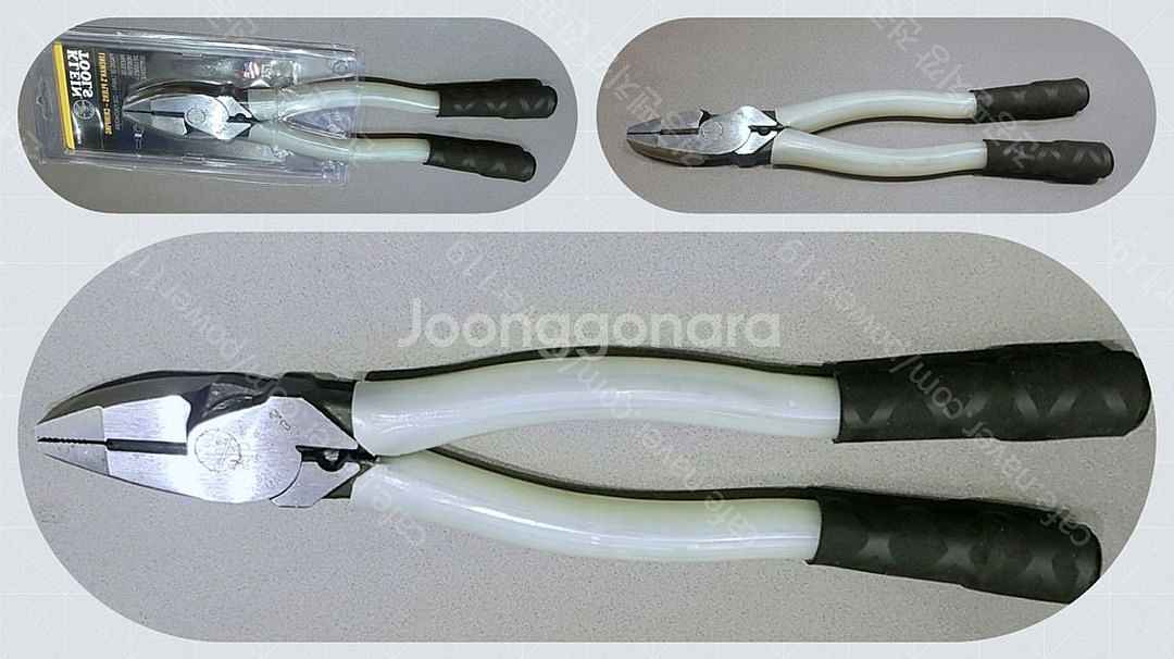 전공펜치 전공칼 세트 뺀찌깡 크레인펜치 하이스강칼 전기--2