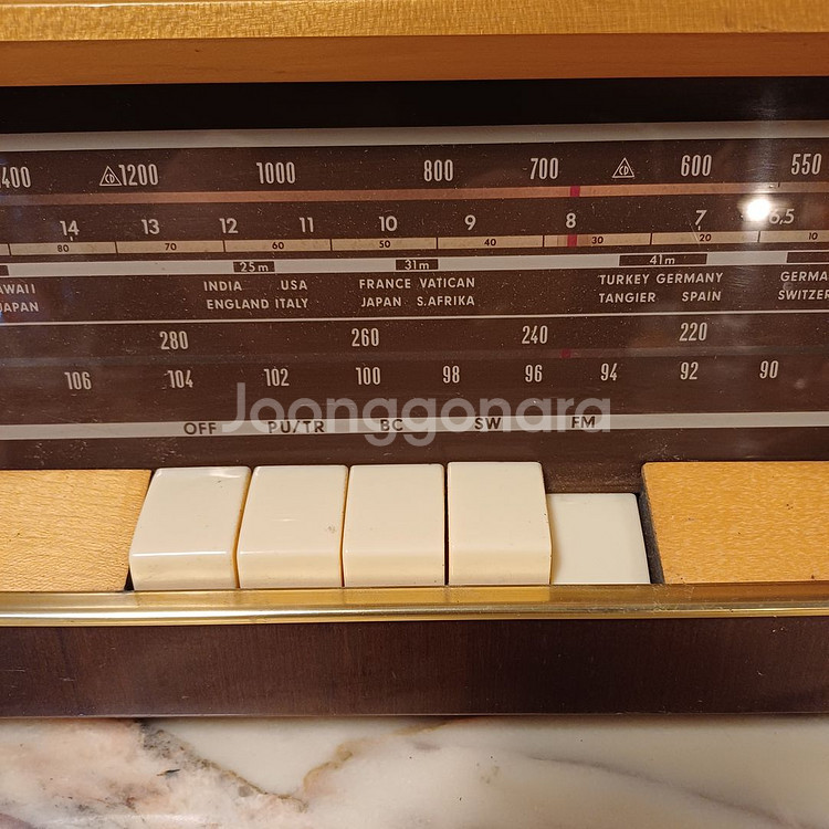 그룬딕 진공관 라디오 2540U (AUX가능)--3