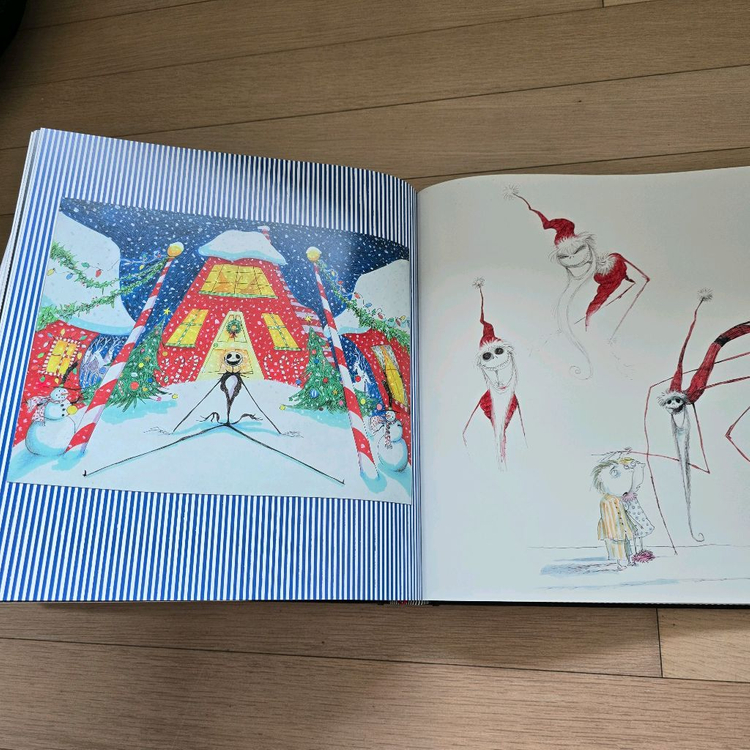 팀버튼 전시회 한정판 아트북 THE ART OF TIM--7