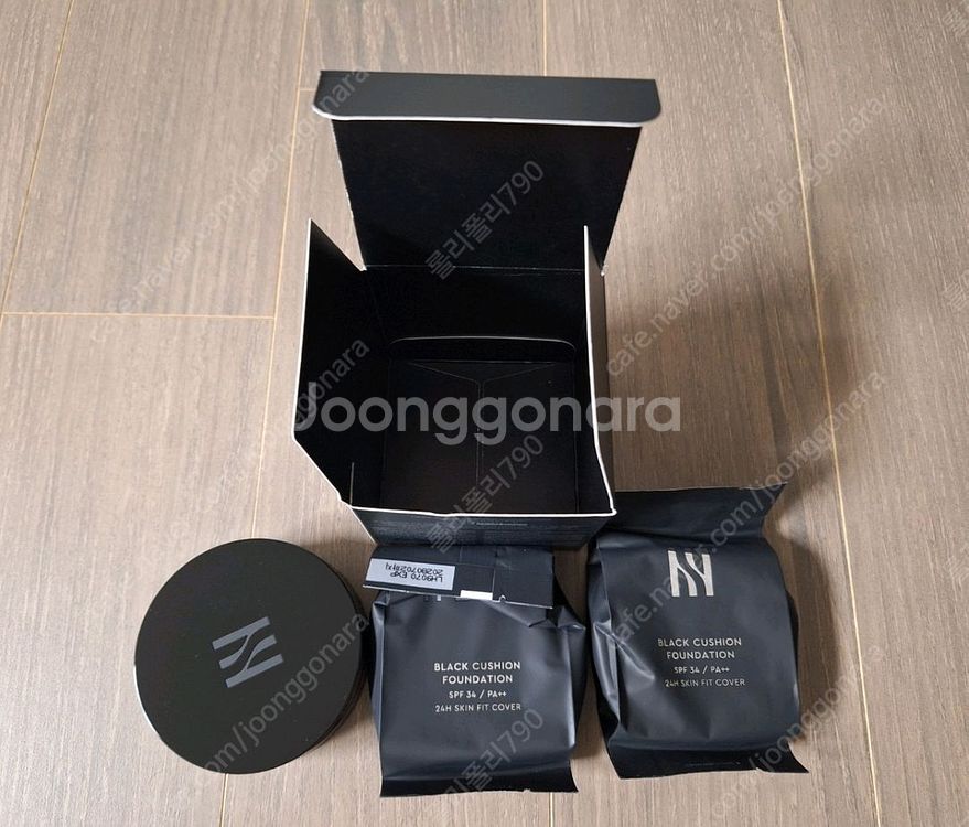 헤라 블랙 쿠션 21N1--0