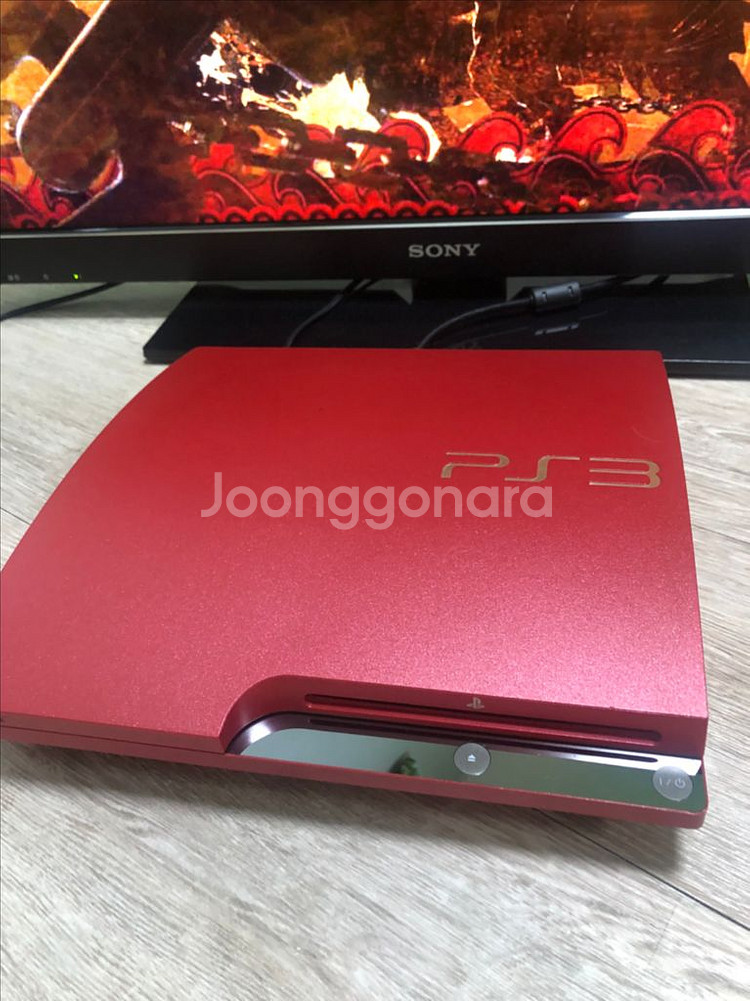 ps3 플스3 / 3000번 슬림 / 스칼렛 레드--5