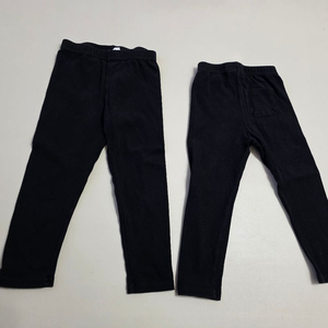 쌍둥이 아기 면레깅스포켓바지 100사이즈 반택포