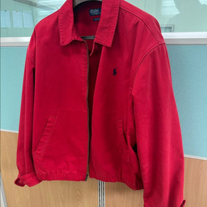 폴로 빅자켓 레드 L사이즈