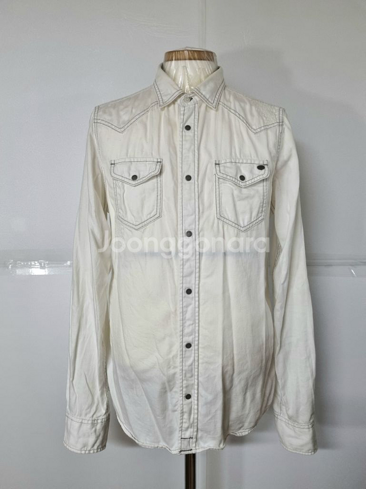 95)Diesel 디젤 코튼 긴팔셔츠남방--0