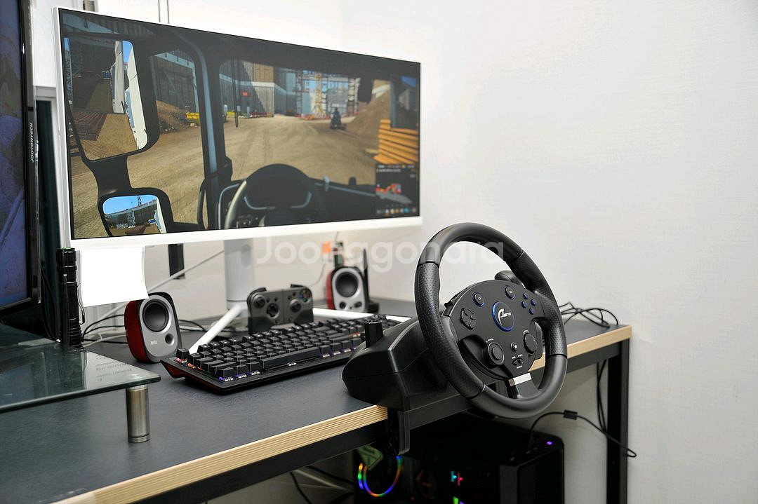 겜맥 아우라 레이싱휠 팝니다--0