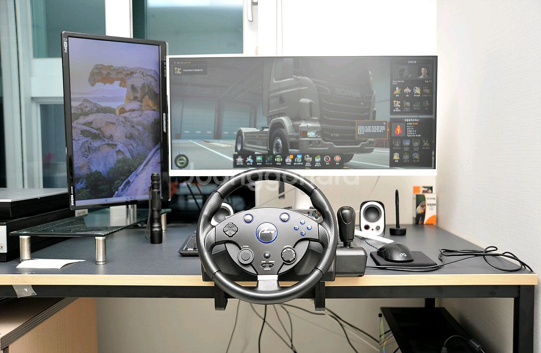 겜맥 아우라 레이싱휠 팝니다--4