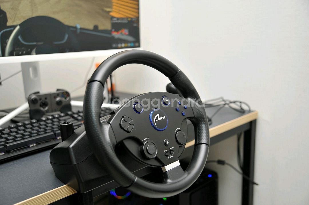 겜맥 아우라 레이싱휠 팝니다--1