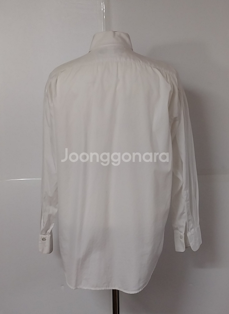 66~77)랄프로렌폴로 화이트코튼 긴팔셔츠남방--2