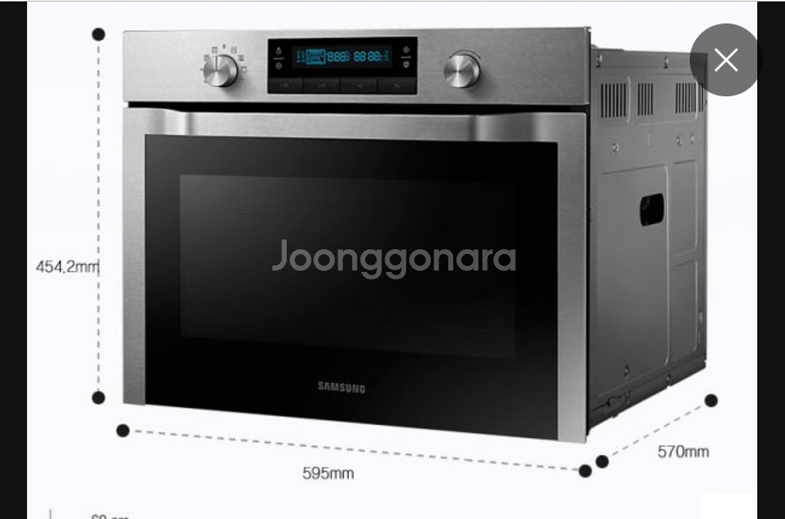 삼성 빌트인 오븐(+전자레인지)--3