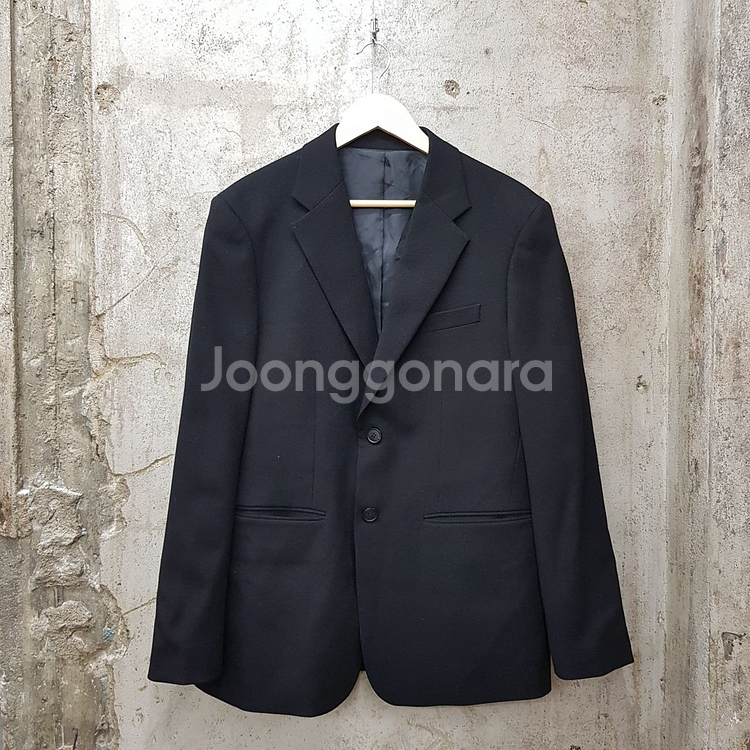 BEUYS MERGO 슬릭 스탠다드핏 셋업 블랙 M--0