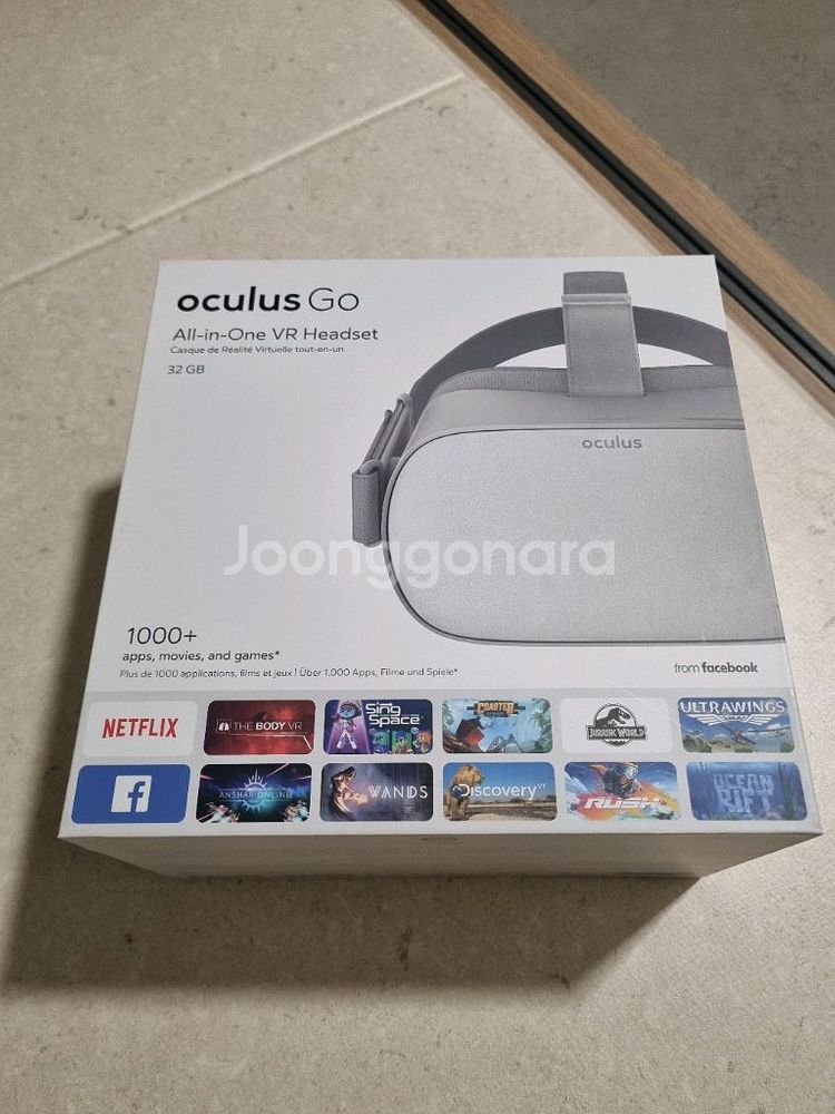 [새상품] 오큘러스 고(Oculus Go) VR 헤드셋--1