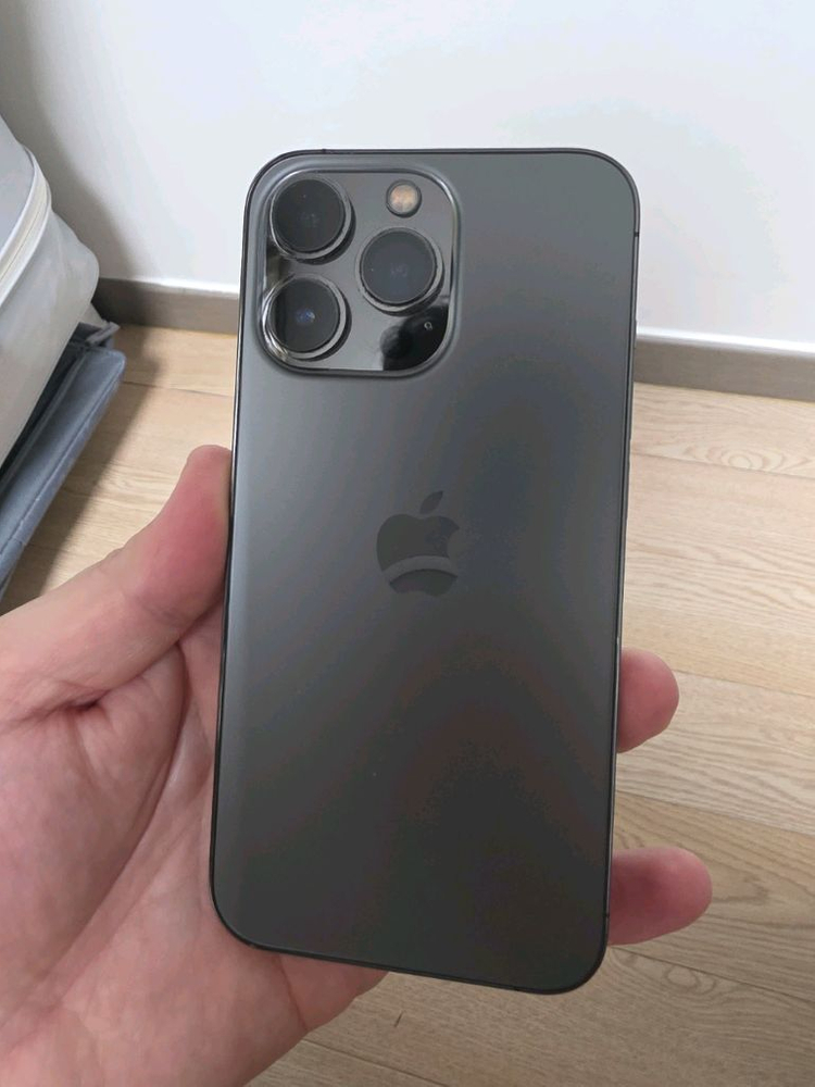 아이폰13pro 256GB 그래파이트 팝니다[50만원]--4