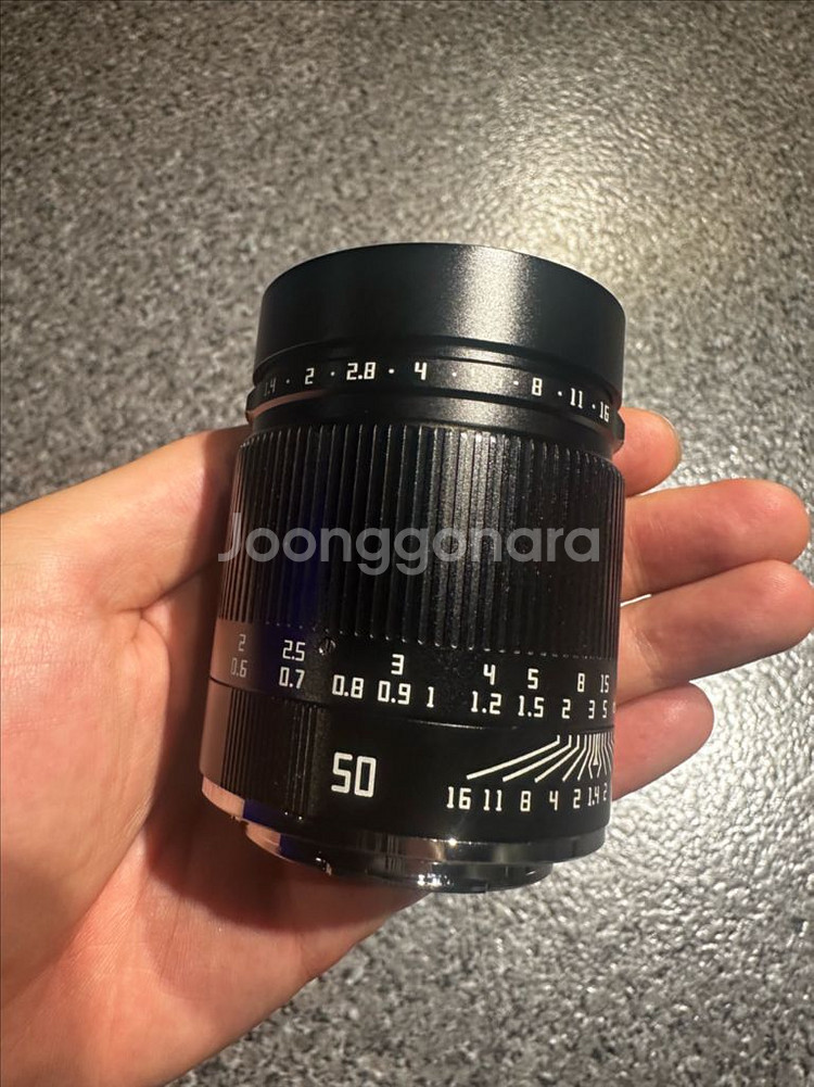 TTArtisan 50mm F1.4 렌즈--1