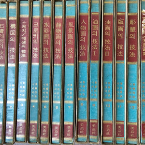 미술사전, 회화기법총서, 미술기법시리즈, 한국미술전집, 세계조각사,현대조각, 동서미술의흐름, 세계수채화대전 등