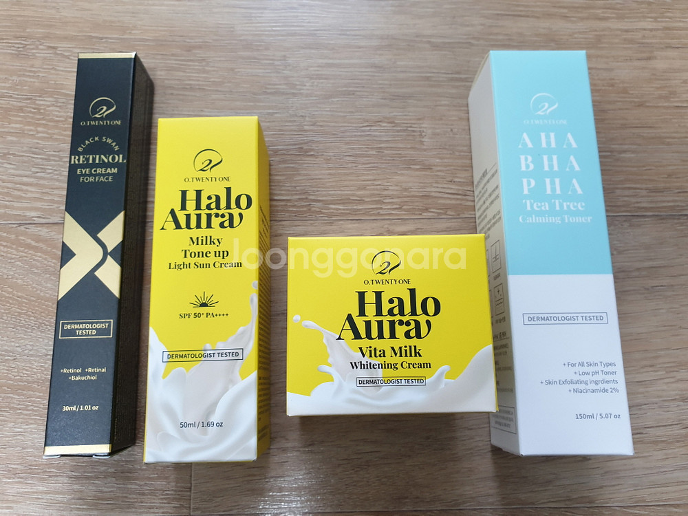오투에니원 아이크림, 선크림, 토너, 화이트닝 크림--0