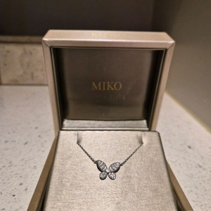 미꼬 MIKO 모르포 M 나비 목걸이 18k