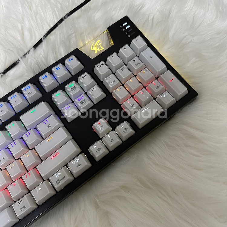 앱코해커 K9100ARC 광축 기계식 게이밍 키보드--2