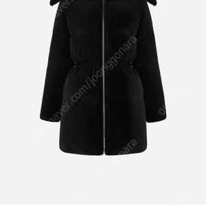 더로랑 미들 벨벳 패딩 Middle Velvet goo