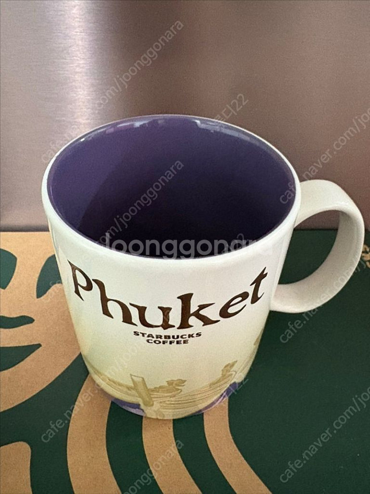 스타벅스 태국 푸켓 시티머그 시티컵 새상품--0