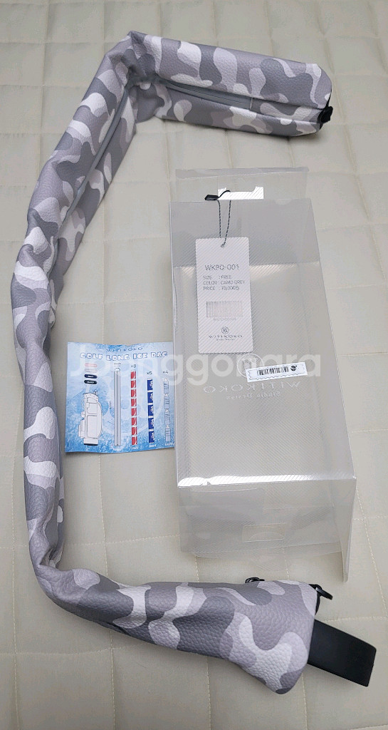 위티코코 롱 아이스 백 카모그레이 새상품--2