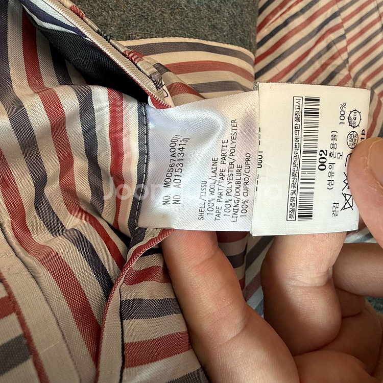 톰브라운 체스터필드코트 2 size--2