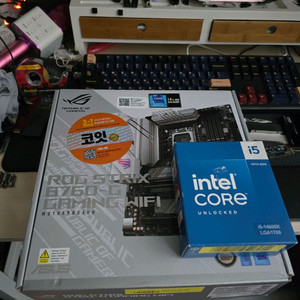 asus rogstrix b760g 미사용 팝니다.