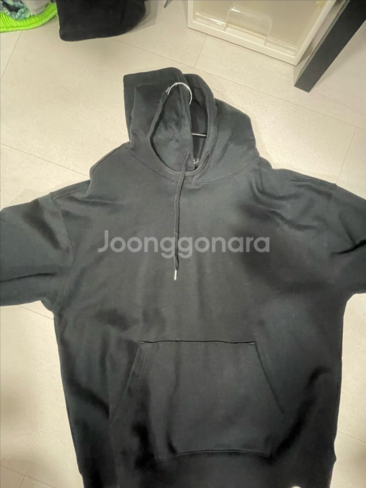 무탠다드 후드티 블랙 xl--0