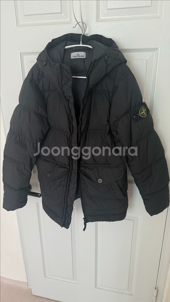 [스톤아일랜드 정품] 40723 크링클랩스 패딩 후드--2