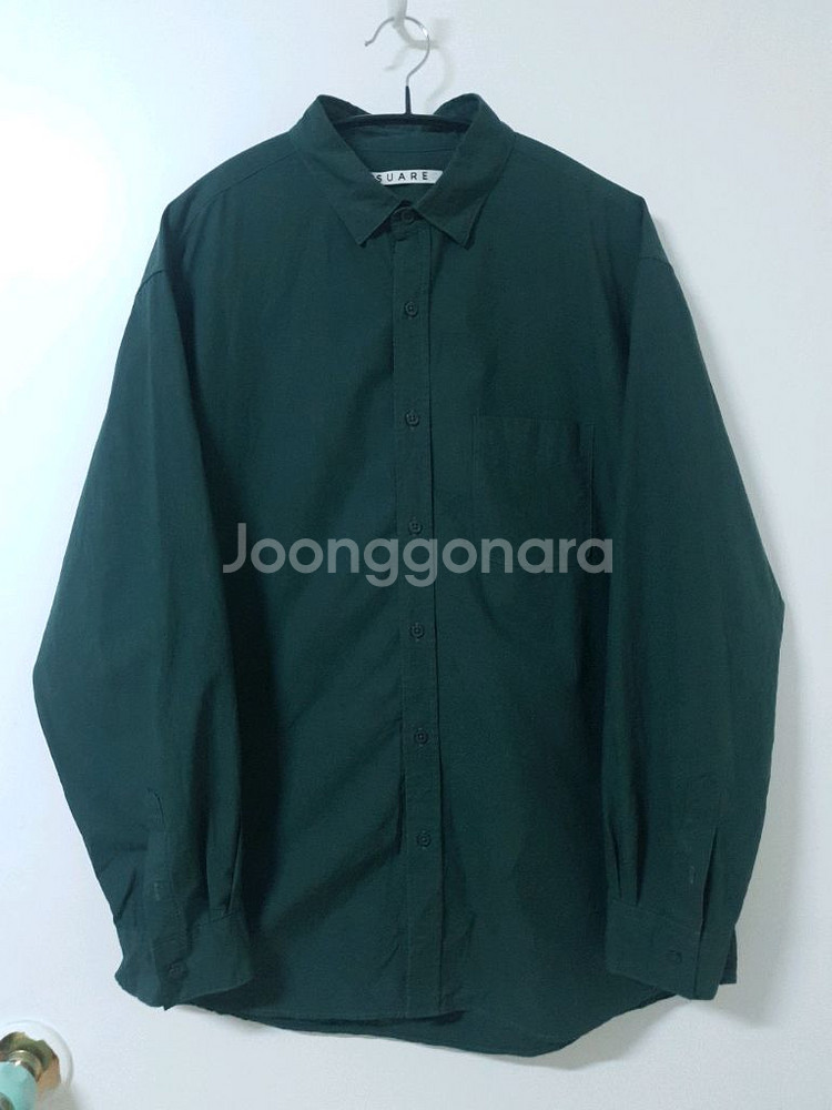 수아레 데일리 바이오 셔츠 딥그린 L--0